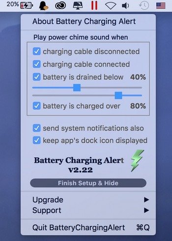Battery-charching-alert